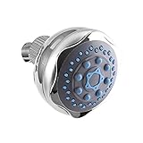 BINO 'Exhale' 5 Function Chrome Showerhead [並行輸入品]