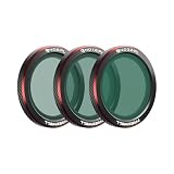 Freewell DJI Neo 2用磁気ND/PLフィルター 3個パック – ND8/PL、ND16/PL & ND32/PL を含む – 露出とグレア低減を向上させる偏光フィルター。