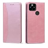 Torske Google Pixel 4a 4G スマホケース Pixel4a ケース Pixel 4a 4G 手帳型ケース Pixel 4a カバー グーグルピクセル4a ケース 手帳型 内蔵マグネット開閉式 ベルトなし ぐーぐるぴくせる4a ケース カードポケット 防水 折り畳み式 横置き機能 便利 Google Pixel 4a ケース Pixel 4a 携帯ケース (ピンク)