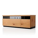 LOWYA （ロウヤ） テレビ台 テレビボード 国産 節付き 天然木突板 大容量収納付き 49V型対応 吸湿材付き 右扉タイプ 幅120cm オーク おしゃれ