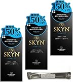 skyn スキン アイアール コンドーム 潤滑ゼリー増量タイプ 痛み緩和 Extra Lub 10個×3箱 ローションセット