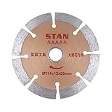 P Prettyia ダイヤモンドソードライウェット切断 連続 ターボリム　石造り 刃ビット 約114ｍｍ　高品質