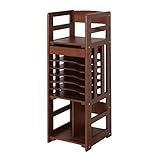 【JAJAN】天然木キッズ【nico】ランドセルラック ブラウン［おまけ付き］[オプション取付可]幅40cm奥行40cm高さ115cm「天然木nicoシリーズ」JJ-100RB_s