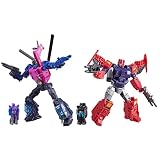 トランスフォーマー エイジ オブ ザ プライム レックアンドドゥームコレクション Topspin vs Spinister 5.5インチ コンバーティング アクションフィギュア 2個パック ロボットおもちゃ 対象年齢8歳以上 (Amazon限定)