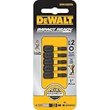 DEWALT ACCESSORIES DWA1SQ2IR5 1 #2 Square Impact Ready Insert Bit by DEWALT