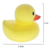 2" Baby Bath Toys Yellow Rubber Duck pack of 3 [並行輸入品]