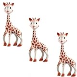 Vullie 616324-3 Sophie the Giraffe Teether Set of 3 by Vulli [並行輸入品]