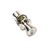 ALEKO skt608prプライバシードアノブレバー内部ドアベッドand Bath Thickハンドル