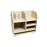 キッズランドセルラックワイド KDR-2436アイボリー 自発心を促す ネイキッズ ランドセルラック キャスター付き 収納 ワイド