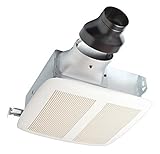 Broan LPN80F 80 CFM LoProfile Ventilation Fan Project Finish Pack with White Grille [並行輸入品]