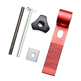 Flameer Tトラック　ブロッククランプ　マイタートラック　プラテン　木工ジョイント　アルミ合金　