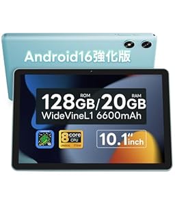 SVITOO P10 タブレット Android 13 10インチ 128GB 8コアCPU Widevine L1対応 6600mAh