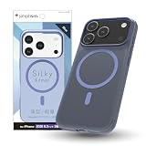 Simplism シンプリズム iPhone 17 Pro [Silky Armor] MagSafe対応 シルキータッチケース TR-IP25M3-SA-CLBL