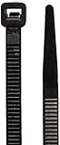 Performance Tool W2912 12 Cable Tie Black [並行輸入品]