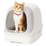 【Amazon.co.jp限定】 花王 ニャンとも清潔トイレセット ドームタイプ クールホワイト [約1か月分チップ・シート付]
