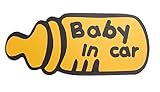 赤ちゃん　妊婦　乗ってます　ステッカー　　baby in car (B)