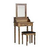 arne ドレッサー アンティーク調 木製 スツール付き new arcII