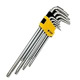 ceciI 9ピースExtra Long Torxキーセット/スターキーセットIncludes t10、t15、t20、t25、t27、t30、t40、t45、t50
