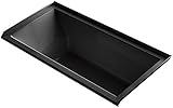 KOHLER 1121-RW-7 Underscore 60-Inch x 30-Inch Alcove Bath with Bask Heated Surface, Tile Flange, and