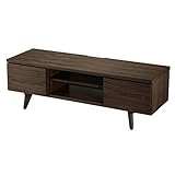 背面収納付きウォールナットTVボード オーランド 幅120cm