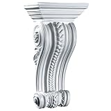 Ekena Millwork COR09X17X05AL 9 1/2-Inch W x 5 1/2-Inch D x 17 3/8-Inch H Alexandria Rope Center Corb