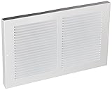 IMPERIAL MFG. RG0042 Imperial Baseboard Return Air Grille, 14x8, White, 10 Grilles Per Case by Imper