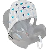 Dooky Zero + Car Seat Shade - Blue Stars by Dooky