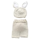Zhhlinyuan Fashion Newborn Baby Boy Girl Crochet Knit Costume Photo Photography Prop Outfit 2198