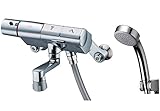TOTO 浴室用水栓 タッチスイッチ 吐水パイプ70mm 寒冷地向け TMN40STE3Z (エアインシャワー・めっき丸型)