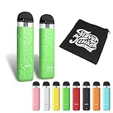 【4】 aspire minican4 POD kit アスパイア ミニカン 4 ＋FlavorKitchenオリジナルミニポーチ/VAPE（ベイプ） スターターセット 電子タバコ (Green)