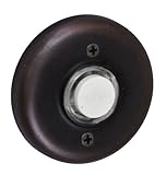 Fusion Hardware BEL-B2-ORB Decorative Collection Radius Doorbell, Oil Rubbed Bronze, 1-Pack by Fusio