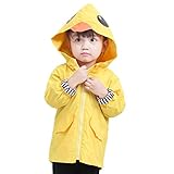 杜屋トヤ　ダックデザイン　子供服　長袖フード付きコート　ジャンパー　トップス　着まわしやすい　かわいいジャケット　女の子/ガールズ/キッズ/kids/お出かけ/プレゼント/80cm～120cm (11