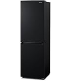 Amazon.co.jp: アイリスオーヤマ 冷蔵庫 235L ブラック 大凍量 幅56cm