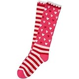 GYMBOREE(ジンボリー) ハート ニー ソックス ピンク ハート 小物くつ下・タイツ XS【並行輸入】