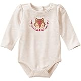 ジンボリー GYMBOREE/ スクワロー ボディスーツ オートミール ロンパース長袖 0～3ヶ月【並行輸入】