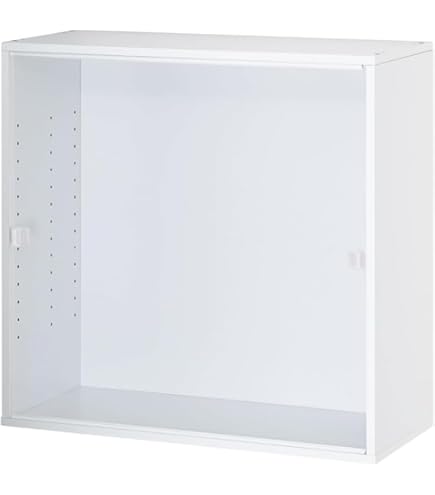 Amazon.co.jp: キューブボックスα ワイド フィギュアケース 木製 led