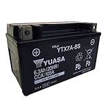 YUASA 台湾 ユアサ バイク用 バッテリー 液別 YTX7A-BS (CTX7A-BS / GTX7A-BS / FTX7A-BS 互換)