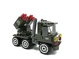 ミサイル車軍用ビルディングブロック玩具 互換性のあるレゴ