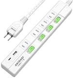 電源タップ USB付き ホワイト 1m コンセントタップ ACコンセント 4口 USB-A 1ポート type-c 1ポートテーブルタップ