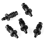 VERY100　灌漑システム散水用具　 8/11（内径8mm/外径11mm）、4/7（内径4mm/外径7mmホース）用接続コネクター　20個セット