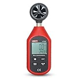 UNI-T デジタル式風速計 風速計測 高精度 羽根車風速センサー風速計 磁気誘導式風速センサ採用 液晶ディスプレイ 液晶ディスプレイ　バックライト付き (UT363)