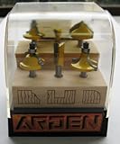 超硬トリマ・ルータービット６ｐｃ　フッ素コーティング