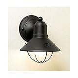 玄関 照明 LED 屋外 ポーチライト 門柱灯 門灯 外灯 9021bk アンティーク風 レトロ ブラケット 照明器具 E26 LED電球 ボール電球形 7.5W