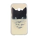 Samsung Galaxy J1 Ace ケース カバー UNEXTATI 高品質 超薄型 高級 TPU 保護カバー 液晶保護 衝撃吸収 全面保護 耐汚れ 柔軟 脱着簡単 落下防止 防塵 耐久 透明