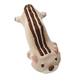 ベビー3Dソックス【動物シリーズ】【日本製】 (しまりす ベージュ)