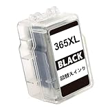 BC-365XL (BKブラック)1本 キヤノン 用詰め替え互換インクカートリッジ365 インク BC-365XL 大容量 補充用 対応機種: PIXUS TS3530