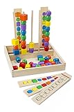 メリッサ&ダグ　木のビーズおもちゃセット　Melissa & Doug Bead Sequencing Set Classic Toy