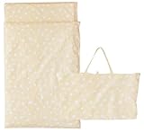 エムール 洗える『お昼寝 ベビー布団 5点セット 園児用』 持ち運べる バッグ付き 水玉柄イエロー