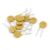 10個入り72V 650ミリアンペア0.65Aリセット可能なヒューズラジアルリードPPTCのポリスイッチ