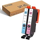 エプソン用 SAT-6CL 互換インクカートリッジ【SAT LC/LM カラー 2色セット】サツマイモ インク 増量 対応機種:EP-712A EP-713A EP-714A EP-715A EP-812A EP-813A EP-814A EP-815A『最新ICチップ搭載/残量表示/個包装』ISO14001/ISO9001認証工場